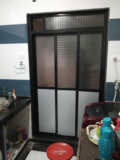 Frameless glass partition, commercial office Pune